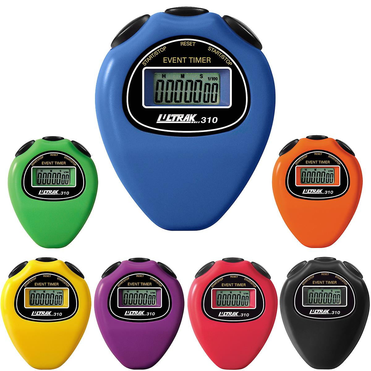 Ultrak 410 Simple Event Timer Stopwatch - Silent Operation For Classroom & Testing, 10 Hour Capacity