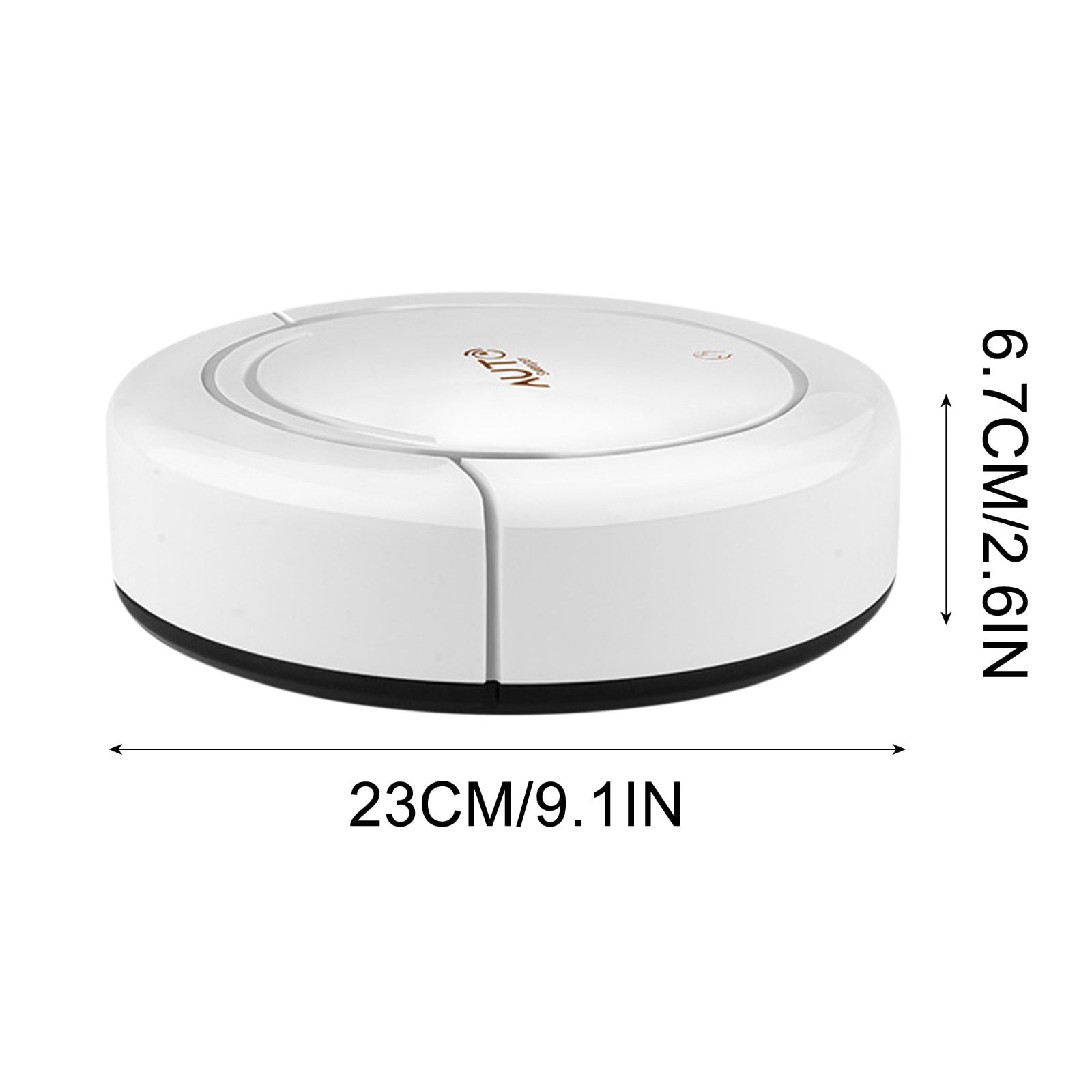SPOORYYO Robot Vacuum Cleaner, Automatic Sweeping Robot with 1000-1499Pa Suction for Carpets Hard Floors, 60 Min Runtime Rechargeable Household Cleaning Machine for Pet Hair