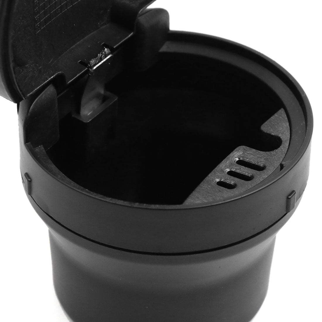 Black Plastic Portable Ashtray Ash Cup Holder for Vehicle Car Walmart