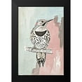 thumbnail image 2 of Pinto, Patricia 13x18 Black Modern Framed Museum Art Print Titled - Beige Woodpecker I, 2 of 5