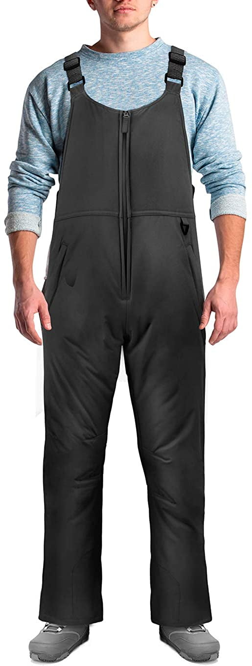 Men's Insulated Snow Bibs Overalls 
