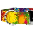 thumbnail image 5 of Country Brook Petz® 1 1/2 inch Premium Paint Splatter Dog Collar, Large, 5 of 5