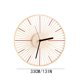 thumbnail image 2 of Reloj de pared moderno Simple moderno creativo sala de estar hogar moda decoración de lujo reloj silencioso, 2 of 12