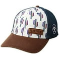 thumbnail image 2 of Ariat 1512605 Design Cactus sur le devant Casquette Femme, Blanc, 2 of 2