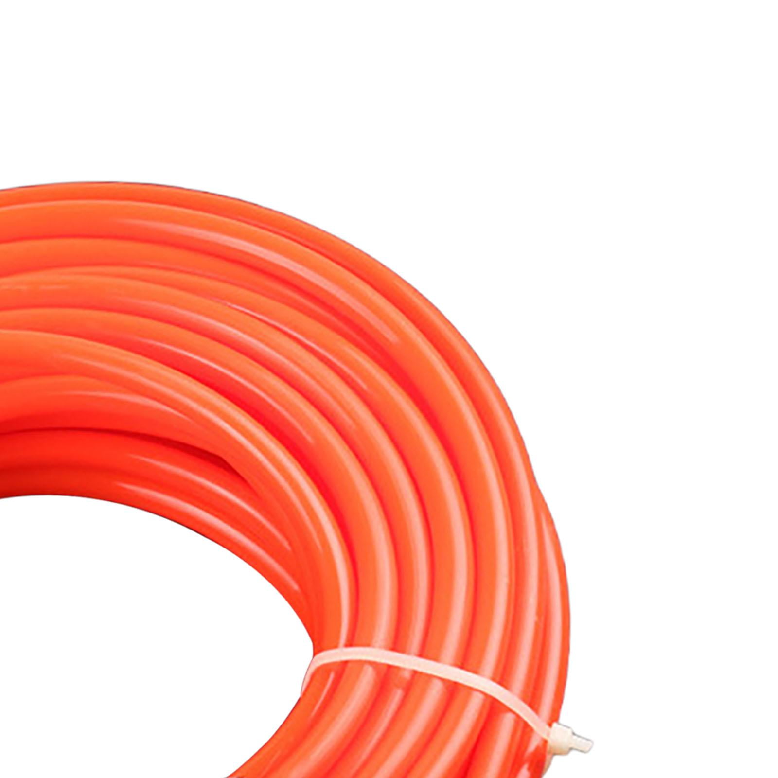 Fzaqwen Pneumatic Air Compressor Pump Hose Straight Tube High Pressure Resistant Easy to Red 15m