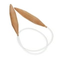 thumbnail image 1 of 1Pc Circular Knitting Needle Sturdy Knitting Rod Simple Wooden Knitting Tool, 1 of 7