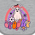 thumbnail image 4 of Inktastic Spooky Retro Halloween Ghost Boys or Girls Baby Bib, 4 of 4