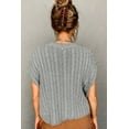 thumbnail image 3 of a.Jesdani Essential Grey Knit Sweater - Cozy, Stylish for Women, 3 of 8