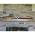 thumbnail image 6 of Sporty's Aviation Gifts Classic Wooden Propeller with Brass Edging, 6-Feet Long, Blue Tips, 6 of 7