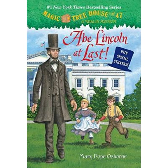 Pre-Owned Magic Tree House Volume 47 A Merlin Mission: Abe Lincoln at Last! (Paperback) 0545910897 9780545910897