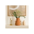 thumbnail image 2 of Decorative Terracotta Vase with Handles for Living Room Decor - Boho Flower Vase for House, Bedroom, or Office Space - Ideal for House Accent, Side Table, or Desk Accessory - 12", Brown, 2 of 14
