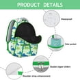 thumbnail image 4 of Dinosaur Backpack for Teens & Adults - Trendy Design, Water-Resistant Fabric, Large Capacity for Books & Laptop, School & Travel, 4 of 6
