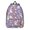 Golden Retriever and, variant on Golden Retriever and Floral Purple Backpack for School, Cute School Bag with Adjustable Shoulder Straps and Padded Back, 15.7"x11.8"x5.5"