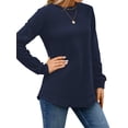 thumbnail image 5 of OutfitShow Sweatshirts for Women Casual Long Sleeve Crewneck Shirts Tunic Tops,Sizes S-3XL, 5 of 8