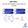 thumbnail image 3 of SkyMirr Sky5G TCPA 117 Wi-Fi 7 IEEE 802.11 a/b/g/n/ac/ax/be 1 SIM Ethernet, Cellular Modem/Wireless Router (tcpa117), 3 of 5