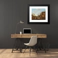 thumbnail image 4 of Joost Cornelisz Droochsloot 24x20 Black Modern Framed Museum Art Print Titled - A Village Landscape with Country Folk Near a Tavern, 4 of 5