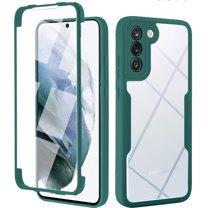 Designed for Samsung Galaxy S23 Case, Full-Body Protection Phone Cover with Screen Protector Built-in Touch Sensitive Anti Scratch Upgraded Shockproof TPU Bumper Case for S23 - Green