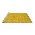 thumbnail image 2 of Ahgly Company Machine Washable Indoor Rectangle Abstract Yellow Modern Area Rugs, 4' x 6', 2 of 4