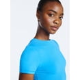 thumbnail image 4 of Scoop Women’s The York Baby Tee with Short Sleeves, Sizes XS-XXL, 4 of 5