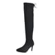 thumbnail image 2 of Zapatos de mujer con cordones en punta tacones altos leopardo moda resiliencia botas altas Wmkox8yii  hfjk394, 2 of 4