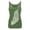 Green, variant on Women's Summer Tank Tops Feather Print Vest Fashion The L-shaped Vest Blouse Workout Athletic Yoga Shirt