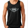 thumbnail image 2 of Route 66 WINGS Route 66 Man TANK TOP Graphic TankTop Soft and Comfy Tank Top, Lightweight Tank Top Color Black Size Large, 2 of 3