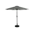 thumbnail image 5 of Westin Outdoor 9 Ft Patio Market Umbrella with Tilt & Crank, Black/White Stripe, 5 of 5