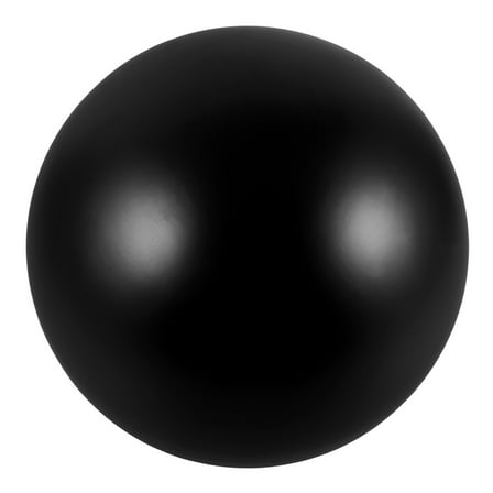 MEIBUTYUP Black Stainless Steel Gazing Globe Reflective Garden Mirror Decorative Sphere Outdoor Yard Decor