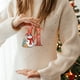 thumbnail image 4 of Adornos navideños, adornos navideños, regalos navideños, 26 letras, decoración para árbol de Navidad, adornos colgantes para árbol de Navidad, adornos navideños personalizados, decoración navideña, de, 4 of 5
