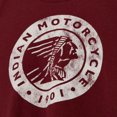 thumbnail image 4 of Indian Motorcycle Mens Circle Headdress T-Shirt Red 283339803, 4 of 7