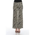 thumbnail image 1 of White Mark Women's Printed Palazzo Pants, 1 of 4