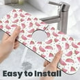 thumbnail image 6 of Sikiie Watermelon Splash Guard for Sink Faucet-1 PC Super Absorbent Fast Drying Mat Sink Gadgets-Splash Guard for Kitchen, Sink Mat, 6 of 7