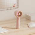 thumbnail image 5 of Ycandiee Portable Mini Fan, 3 Speed Handheld Fans, Pocket Mini Desk Fan USB Rechargeable for Home Office Travel Outdoor, Gifts, for Women Men Indoor Outdoor Travel, 5 of 6