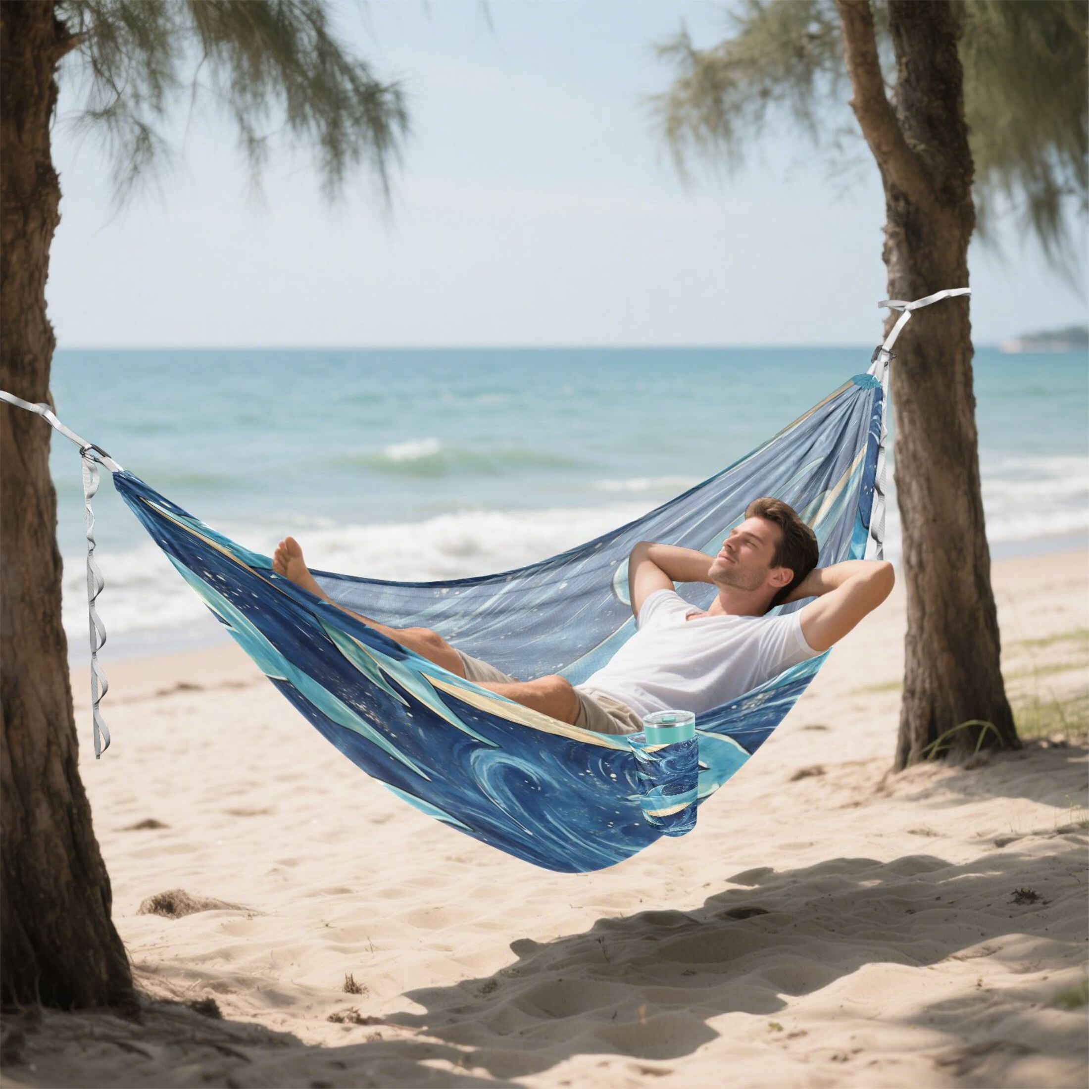 Hammock Camping Hammock Nylon Portable Hammock Travel Camping Hammock Dolphin Cartoon Cute