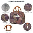 thumbnail image 3 of Sac à Lunch Artistique Ethnique Design Paisley Rétro Isolé Sac Thermique pour Extérieur, 3 of 6
