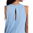 thumbnail image 2 of RBX Active Women's Keyhole Back Breathable Mesh Quick Drying Workout Tank Top, 2 of 5