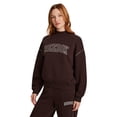 thumbnail image 2 of Reebok Women's Game Day Fleece Contrast Stitch Mock Neck Top, Sizes XS-XXXL, 2 of 8