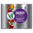 thumbnail image 2 of V8 Plus Energy Pomegranate Blueberry Energy Drink, 8 fl oz, 6 count( pack of 1 ), 2 of 5