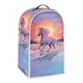 thumbnail image 2 of HELLHERO Horse Foldable Coffee Machine Dust Cover for Kitchen There is only one dust cover, 2 of 5
