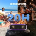 thumbnail image 2 of Altavoz Bluetooth DOSS SoundBox Pro+ P300 40W IPX6 Púrpura, 2 of 3