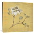 thumbnail image 1 of Global Gallery Cheri Blum 'Dogwood Blossom on Gold' Canvas Wall Art, 1 of 4