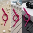 thumbnail image 1 of Quzzie 4x Long Fins Water Strip Edge Protection Replacement Efficient Convenient Scuba Diving Fins Edge Strip Silicone, for Swimming Pink, 1 of 8