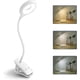 thumbnail image 1 of Rechargeable Cordless LED Desk Lamp, 3 Colors and 3 Dimmable, Touch Bedside Lamp for Kids with Clip, Portable Clip-on Reading Lamp for Book in Bed, Wh, 1 of 2