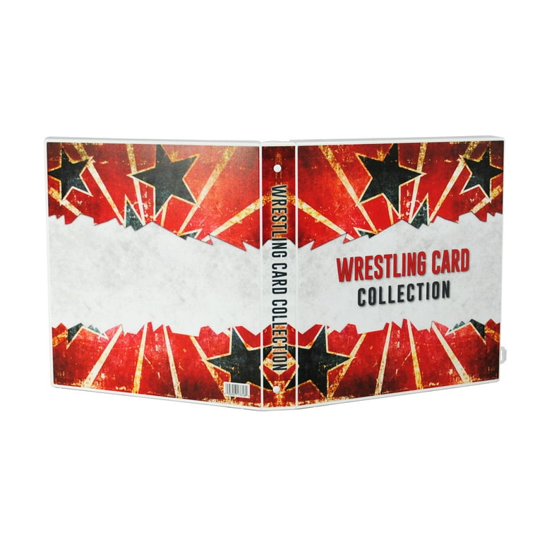 wwe card binder Amazon.com: UniKeep WWE WrestleMania Themed Collectible Card Storage Binder main image 0
