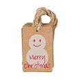thumbnail image 2 of kurtrusly 100PCS/Set Kraft Paper Christmas Crafts Gift Tags Price Tag Hanging Deco 3, 2 of 8