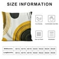 thumbnail image 5 of COMIO  Abstract Mid Century Art Pillow Covers Modern Minimalist Boho Arch Geometric Beige Black Pillow Cushion Case  Decorative Pillowcases Throw Pillow for Bed Sofa Home Decor, 5 of 5