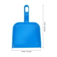 thumbnail image 2 of Escoba de mano compacta con recogedor, cepillo pequeño y suave para limpieza del hogar, mini escoba de mano y recogedor, herramienta de limpieza para coches, cama de escritorio, color azul, 2 of 3