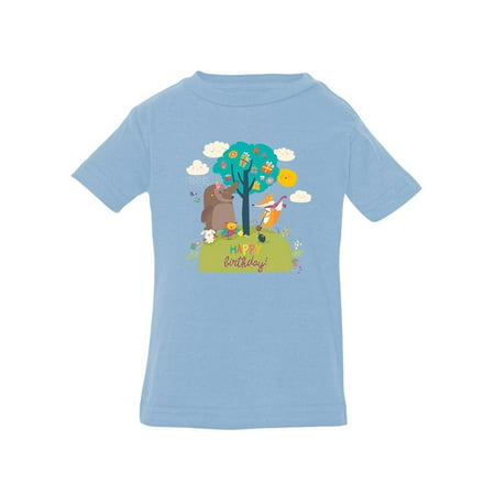 

Birthday Animals T-Shirt Infant -Image by Shutterstock 6 Months