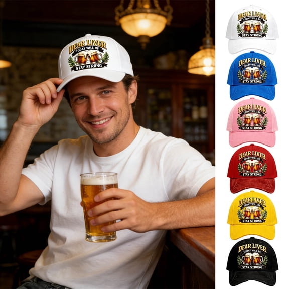 Funny Hat for Adult Humor Adjustable Baseball Hat Funny Trucker Hat Men Birthday Gift Male Gag Gifts （Blue）