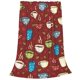 thumbnail image 2 of Fotbe Coffee Cups Manta de Franela Acolchonada con Estampado, Súper Suave y Esponjosa, Extra Grande para Sofá, Cama, Uso Todo el Año-60"x50", 2 of 7